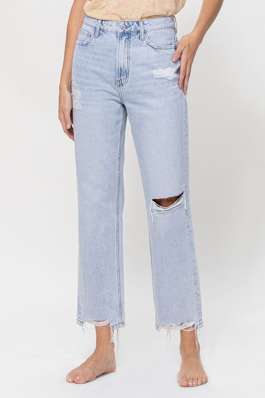 Kassie 90's Vintage Relaxed Crop Jean