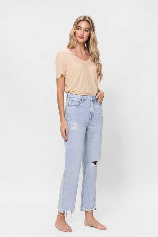 Kassie 90's Vintage Relaxed Crop Jean