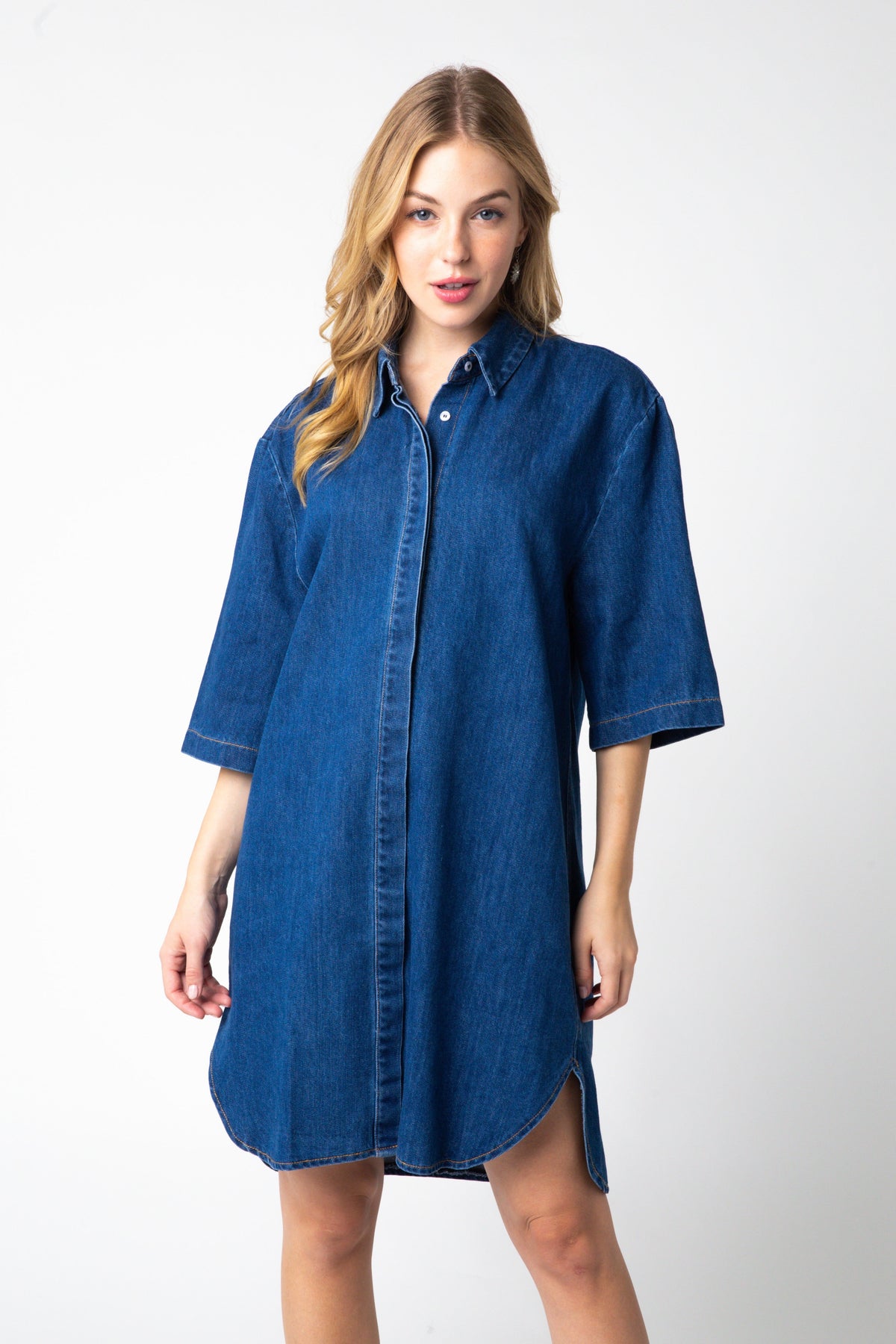 sabrina denim dress Sabrina Denim Dress M